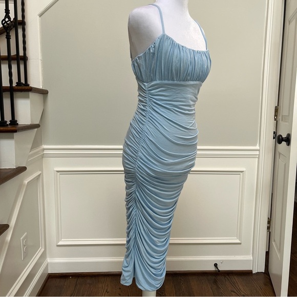 Lovers + Friends Sky Blue Midi Dress - Picture 4 of 9